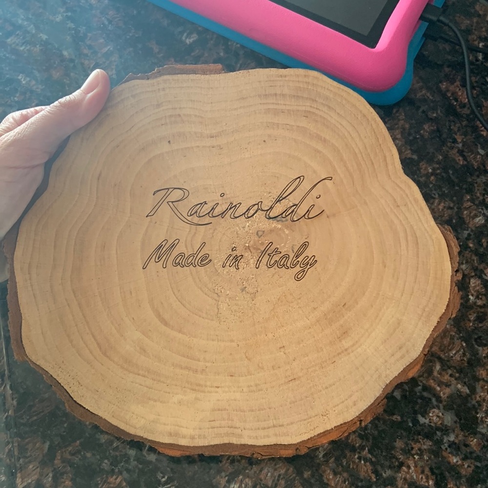 Rainoldi round cheese board